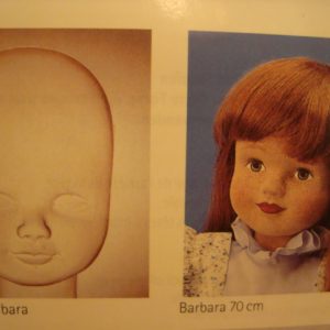 Dukkemaske  Barbara   70cm
