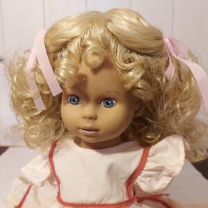 Dukkeparykk Dp 40-41 lys blond